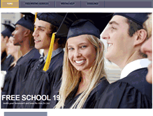 Tablet Screenshot of freeschool19.com